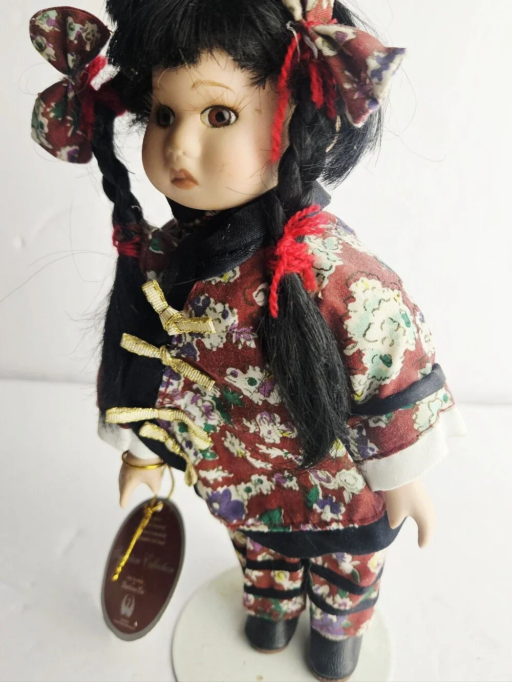 Barbara Lee Signature Collection Petite Porcelains Asian Japan Doll 8
